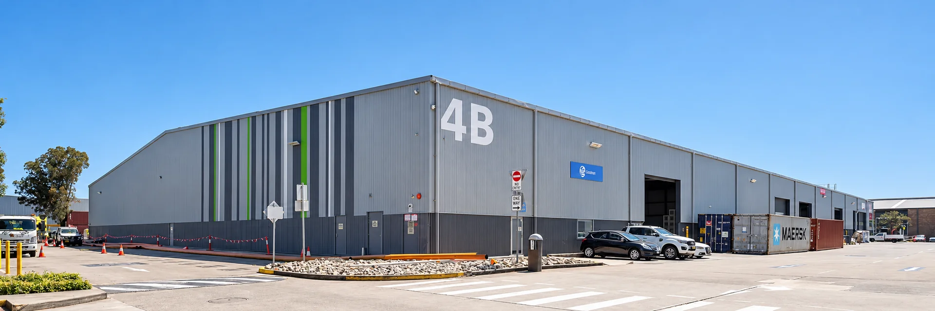 Super Cargo Logistics 喺悉尼 Botany 嘅 4B 倉庫外觀實拍